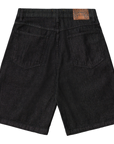 SHORTS JEANS (PRETO E AMARELO)