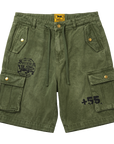 SHORTS CARGO DESTROYED (VERDE)