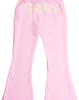 CALÇA MOLETOM S LOGO (ROSA)