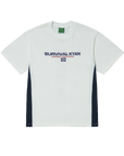 CAMISETA SURVIVAL X KYAN EKIPE (BRANCA E AZUL)