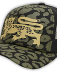 BONÉ TRUCKER ONÇA PATTERN
