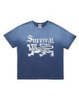 CAMISETA SURVIVAL RELAX LOGO [AZUL]