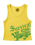 BABY TEE SURVIVAL LOGO (AMARELA E VERDE)