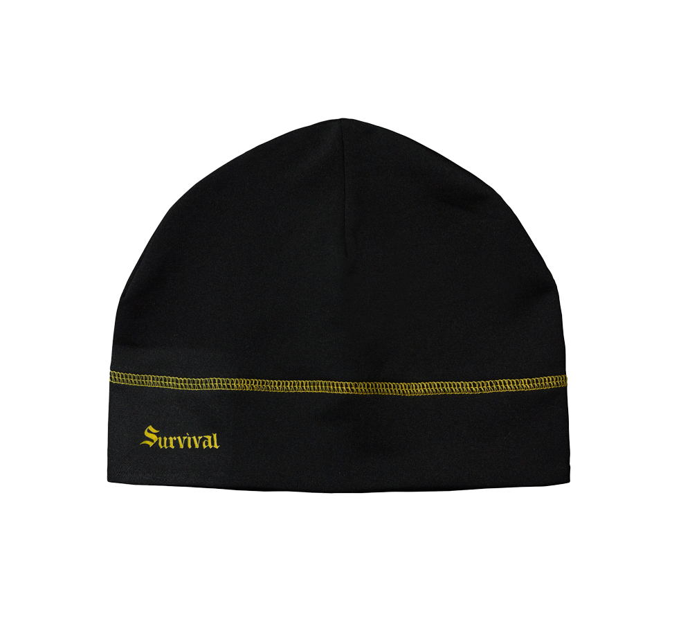 TOUCA SURVIVAL SPORT (PRETA E AMARELA)