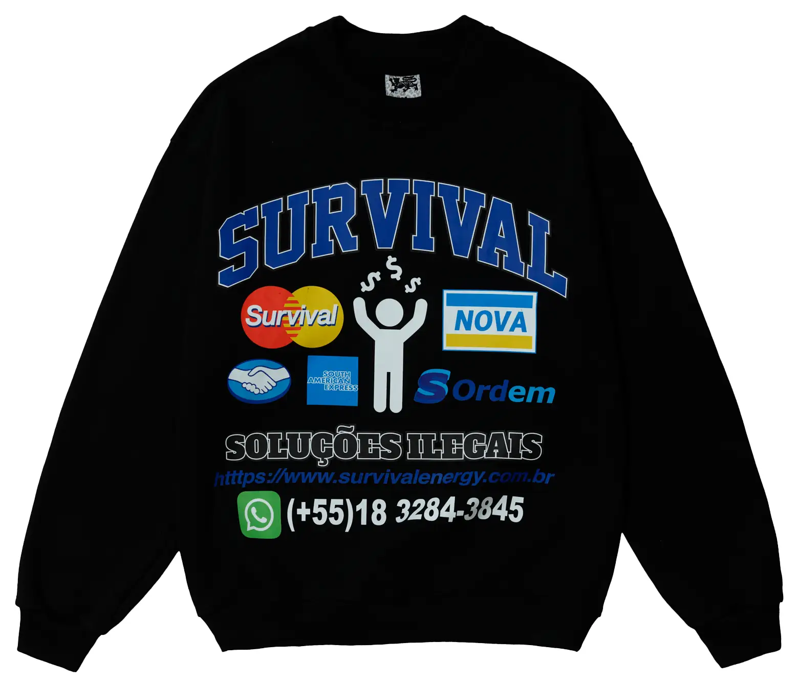 CREWNECK SOLUÇÕES ILEGAIS