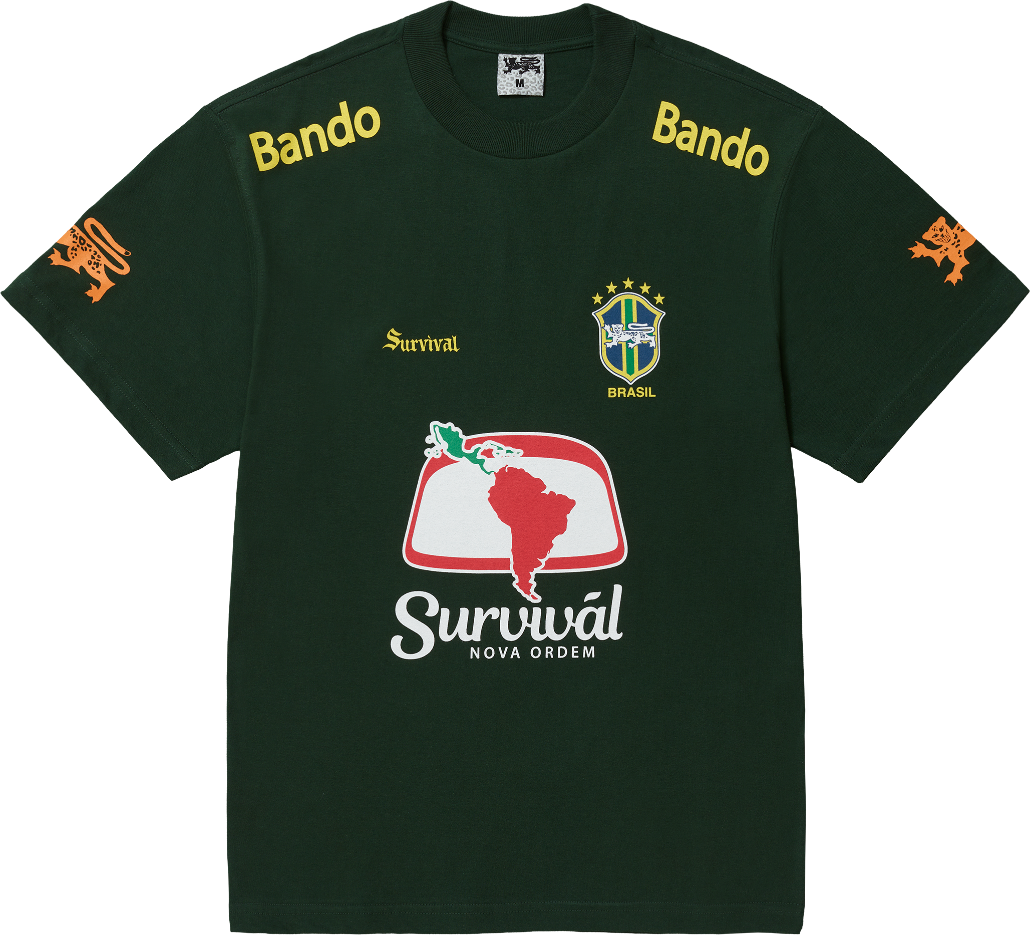 CAMISETA SURVIVAL SELEÇÃO [VERDE MILITAR]
