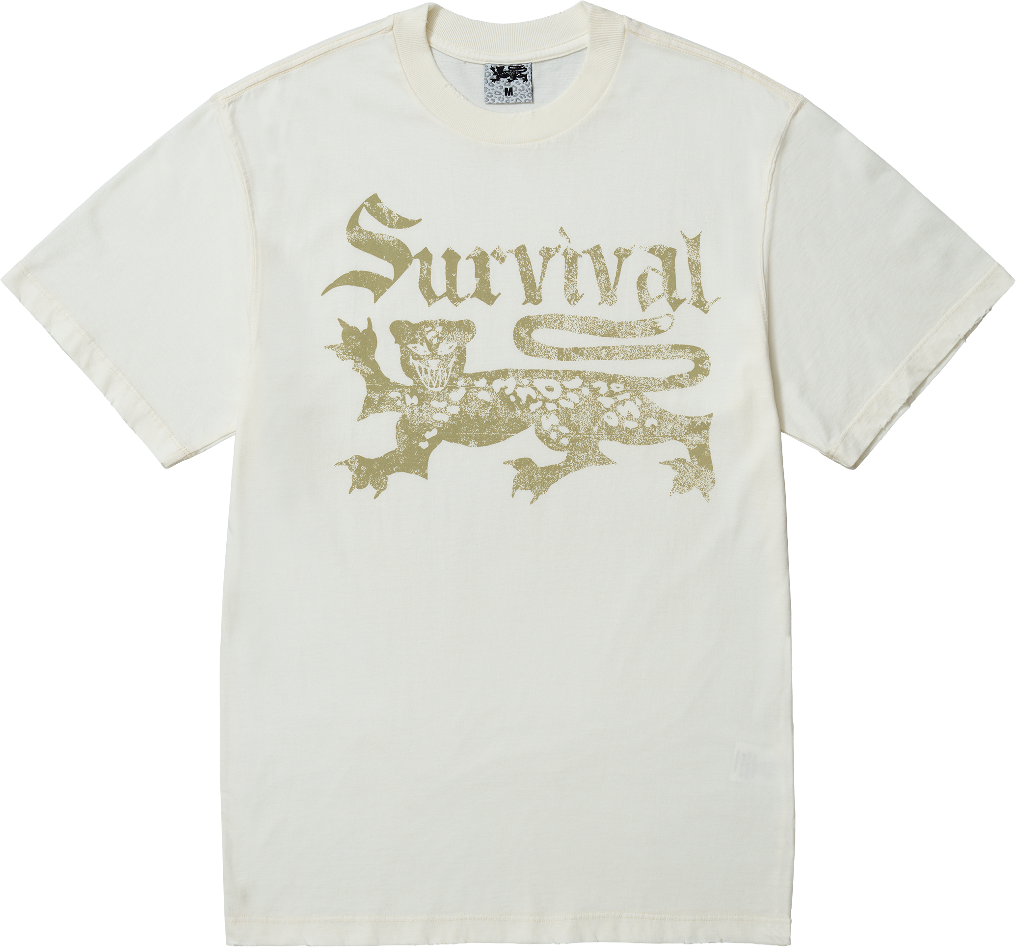 CAMISETA SURVIVAL LOGO [BRANCA]