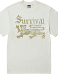 CAMISETA SURVIVAL LOGO [BRANCA]