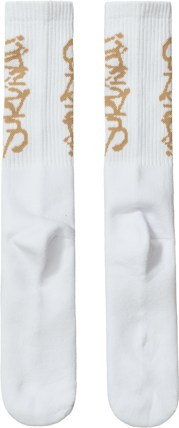 MEIA SPRAY LOGO [FERRUGEM]