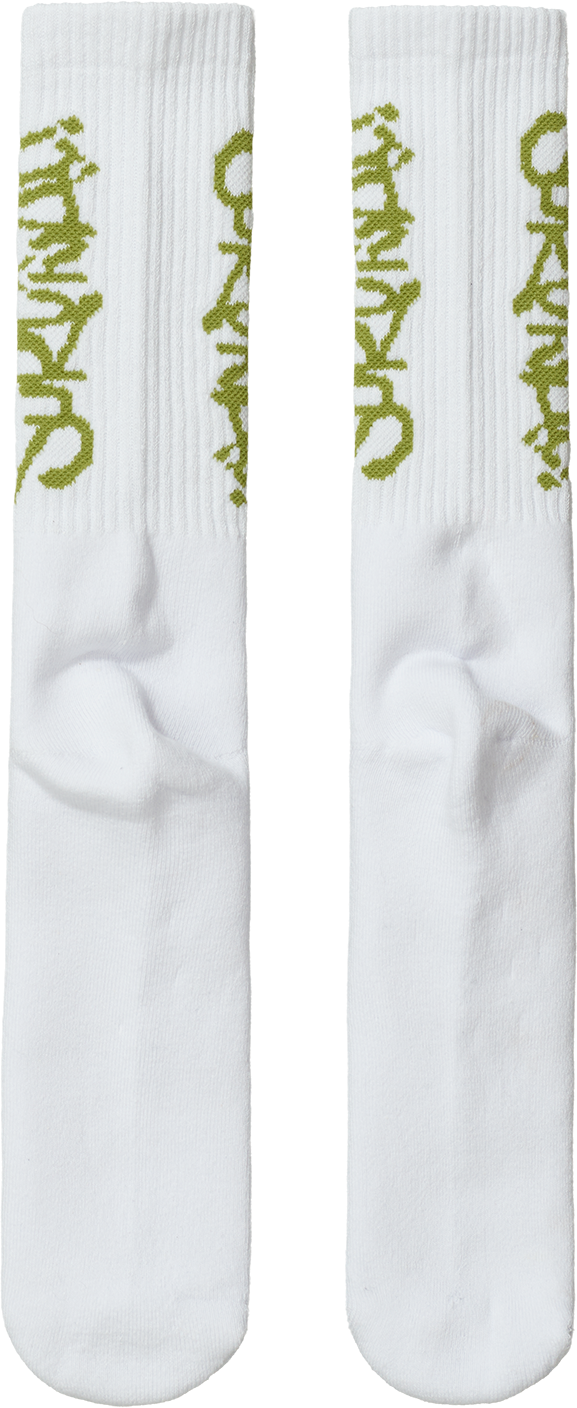 MEIA SPRAY LOGO [VERDE]