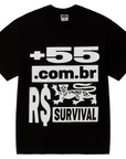 CAMISETA +55 [PRETA]