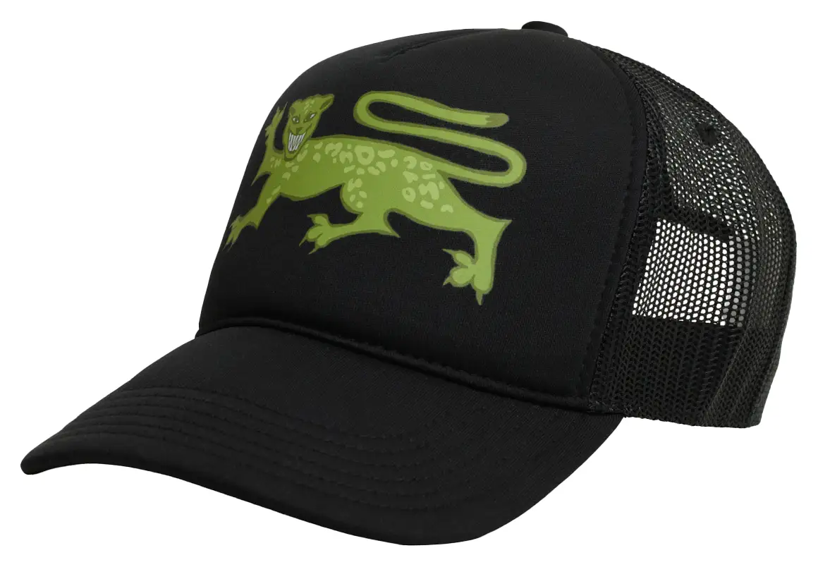 TRUCKER ONÇA LOGO (VERDE MILITAR)