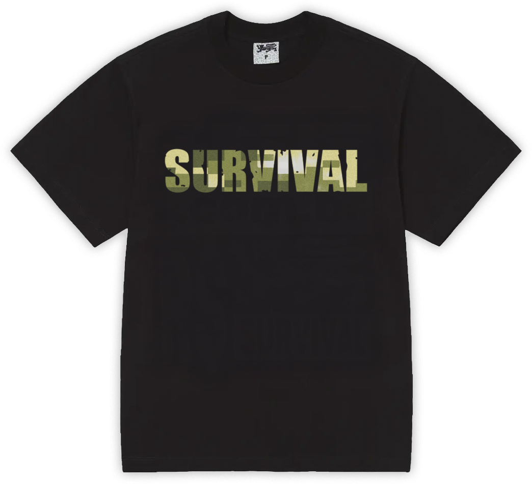 SURVIVAL LOGO CAMO [VERDE]