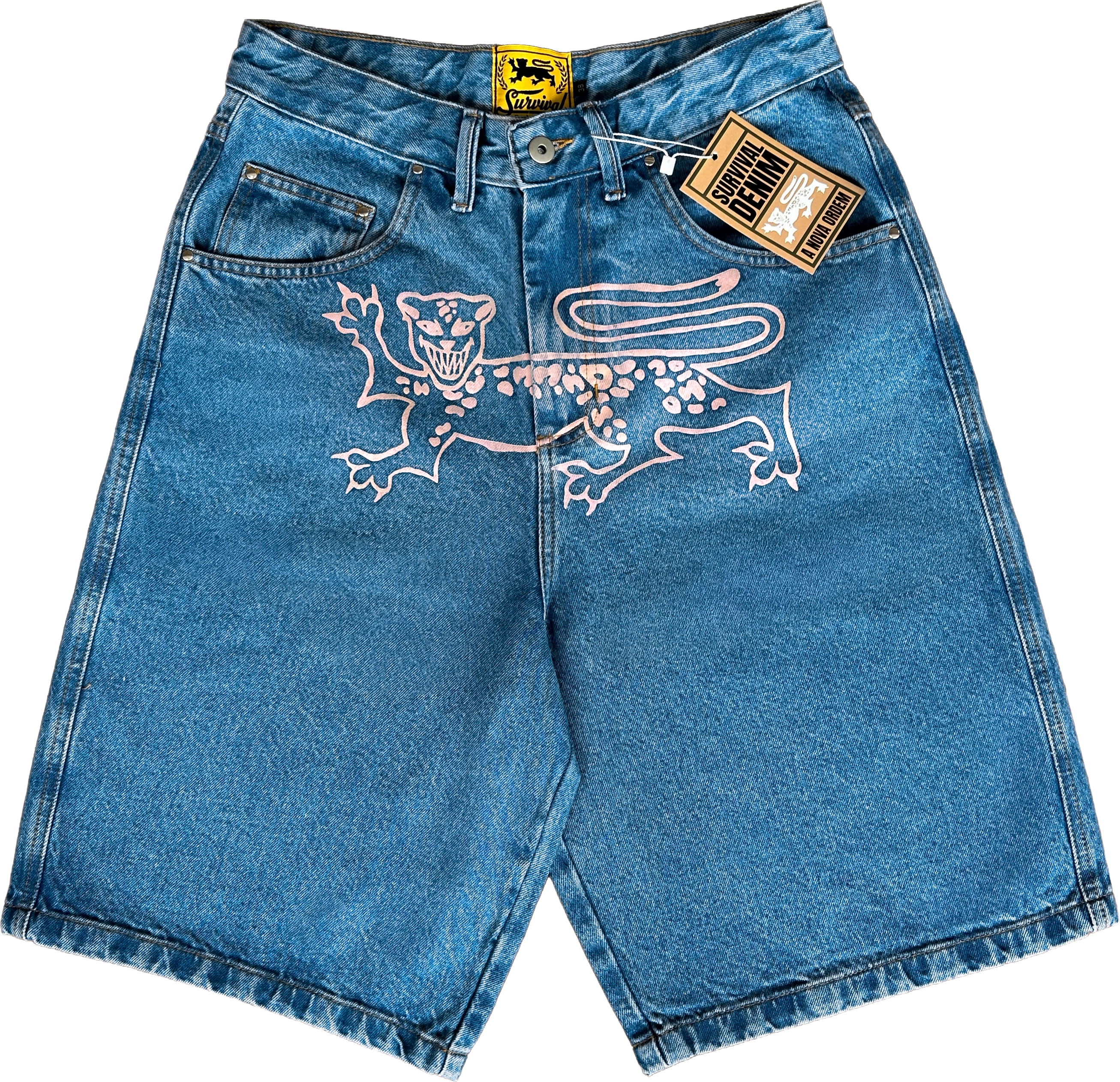 JORTS ONÇA LOGO [ROSA BB]